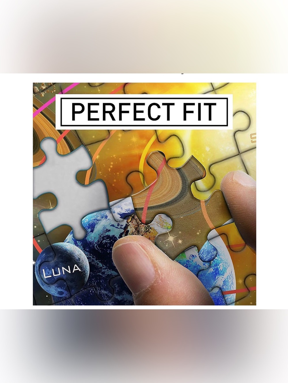 TILBURY Puzzle Premium Series 1000-Piece Ringed Solar System - Picture 3 of 7